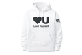 MAD Love white Hoodie