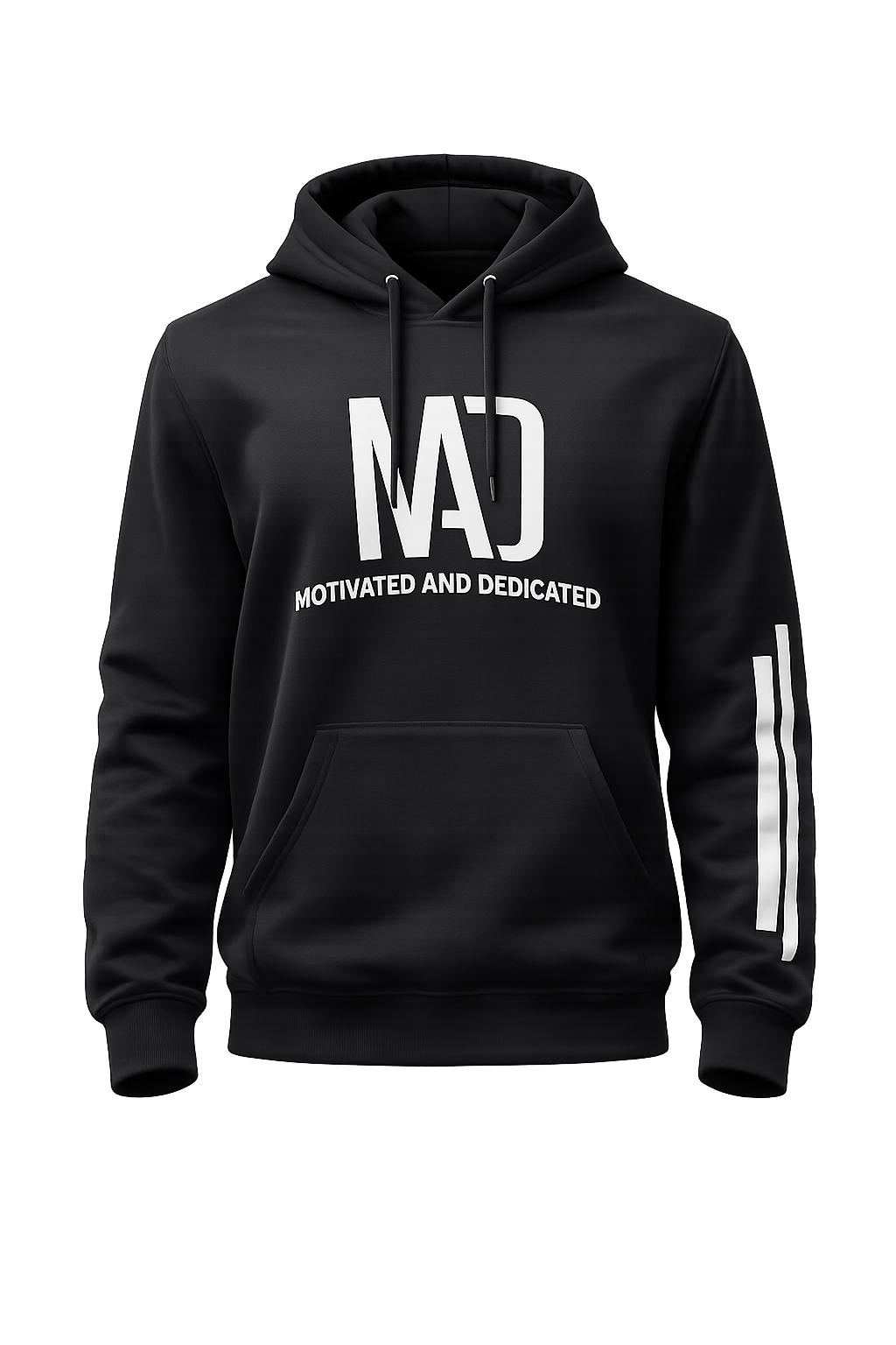 Black M.A.D. Hoodie