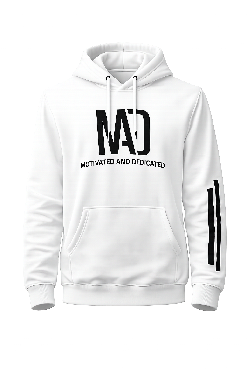 White  M.A.D. Hoodie